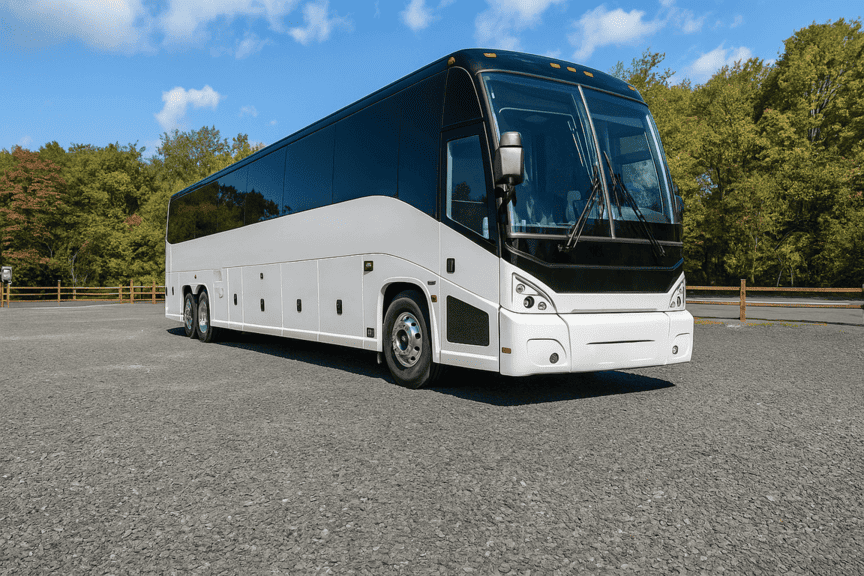 picture of Charter Bus Rental Knoxville coach bus